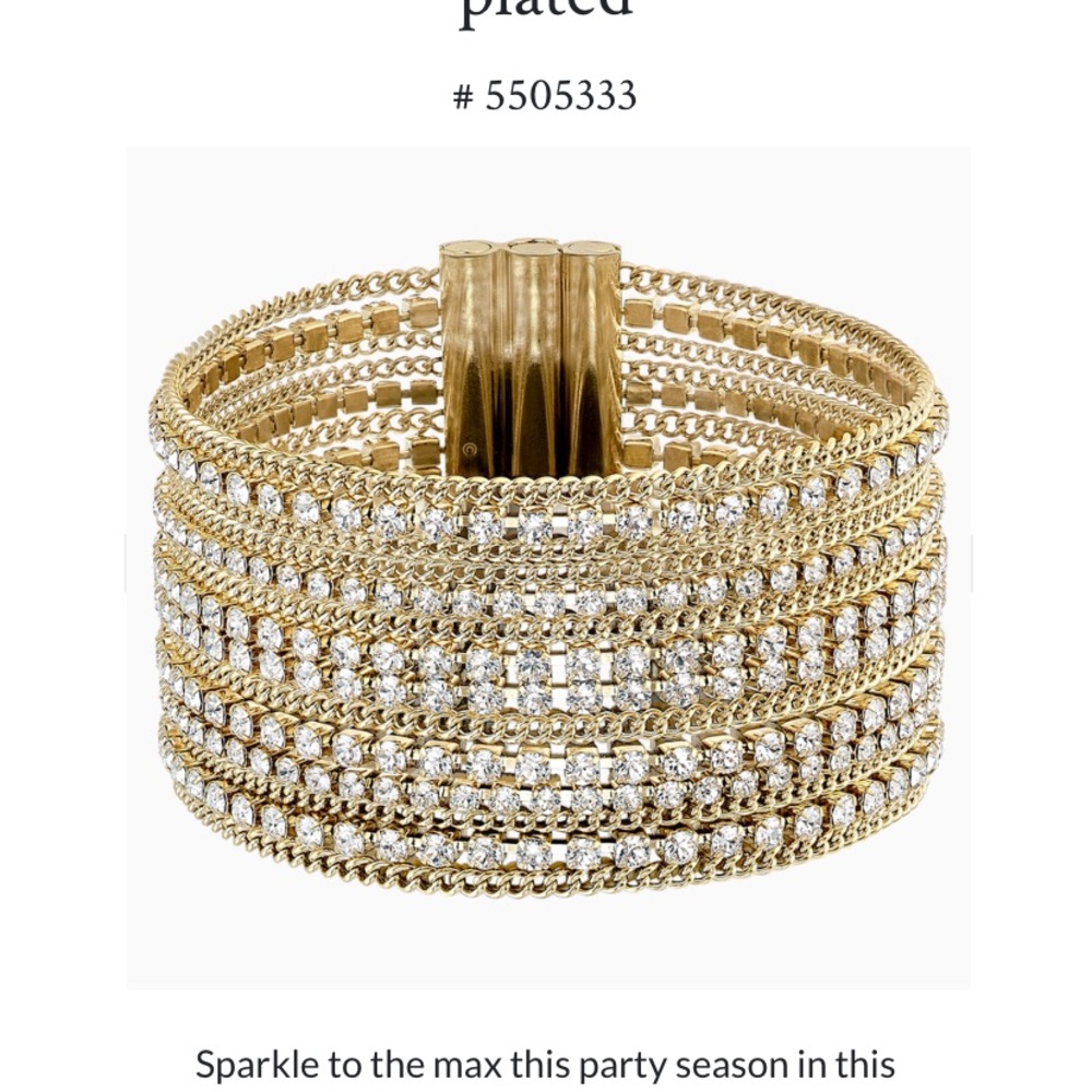 Swarovski wide bracelet 5505333